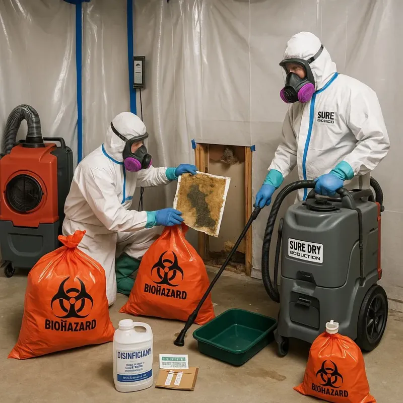 Contaminated Water Handling Protocols process in Powdersville, SC