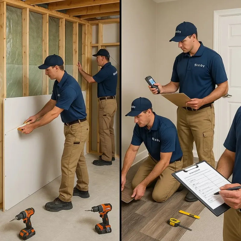 Repairs and Reconstruction process in Powdersville, SC