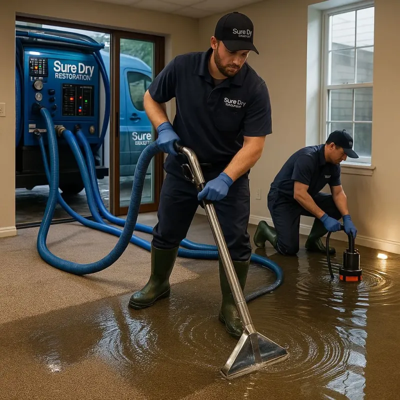 Water Extraction and Removal process in Powdersville, SC